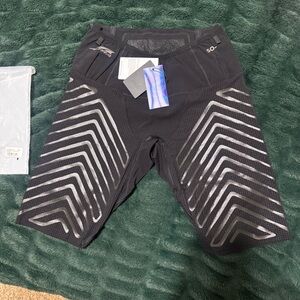 Altra Black and Gray Trail Shorts